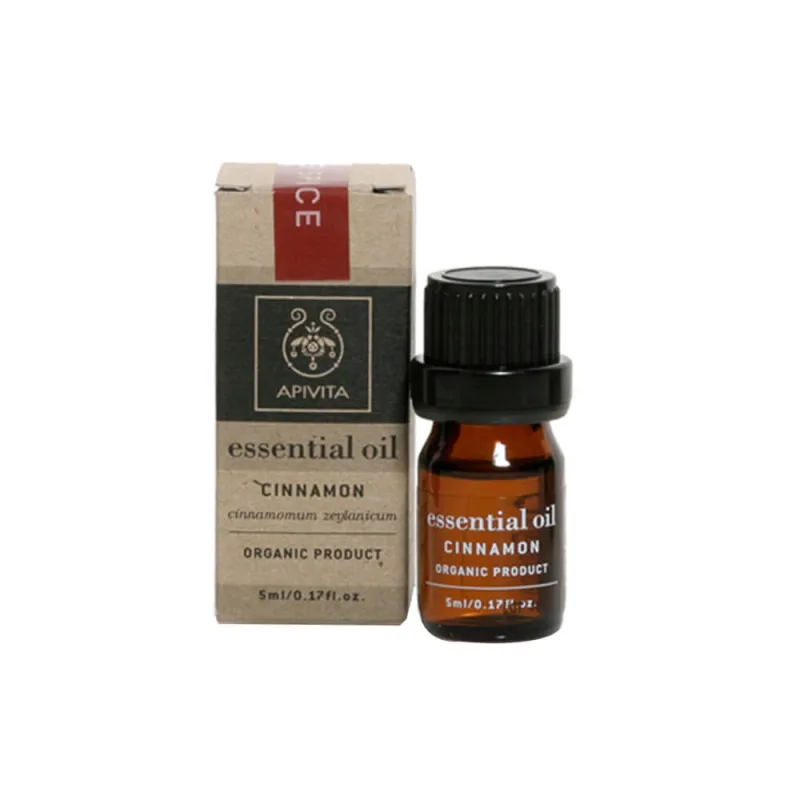Apivita Organic Scorțișoară Scorțișoară Ulei esențial 5ml — preț și oferte