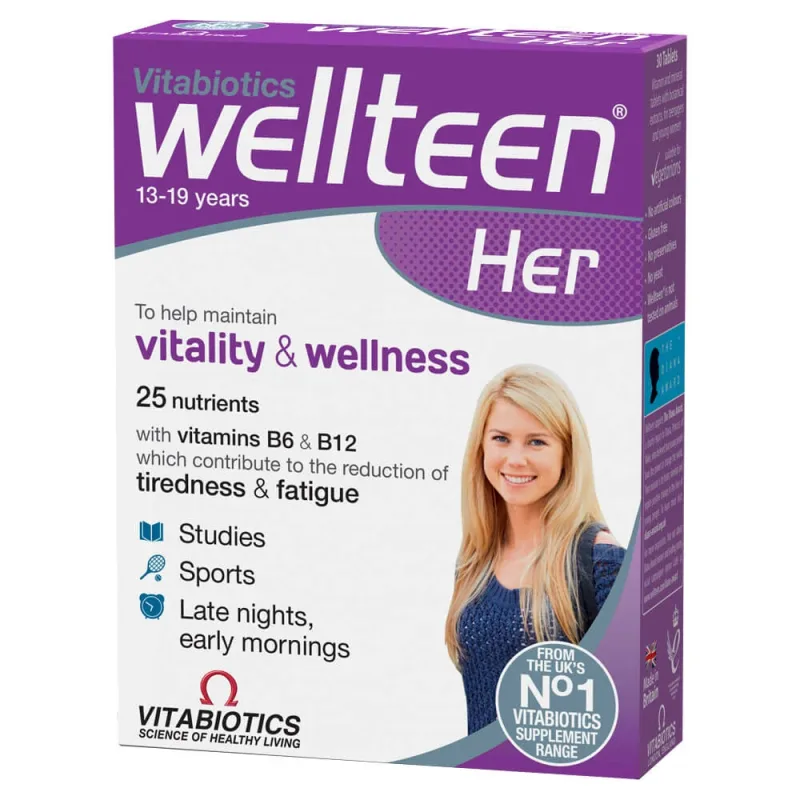 Vitabiotics Wellteen Her 30tabs — preț și oferte