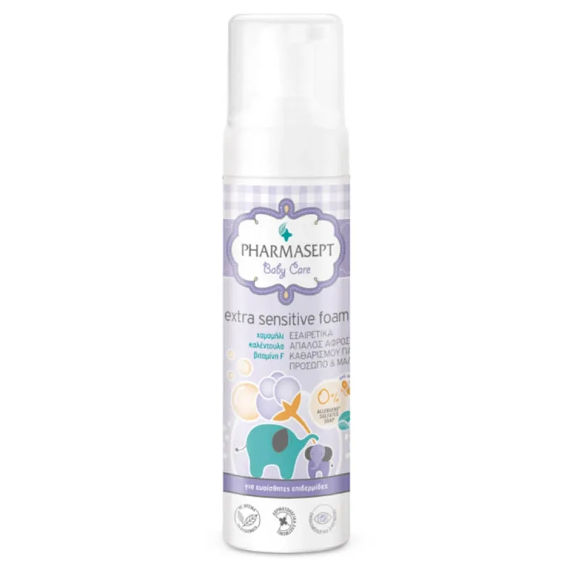 Pharmasept Baby Care Spumă extrasensibilă 200ml — preț și oferte