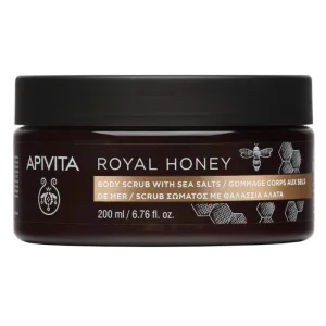 Apivita Royal Honey Body Scrub cu săruri de mare 200gr