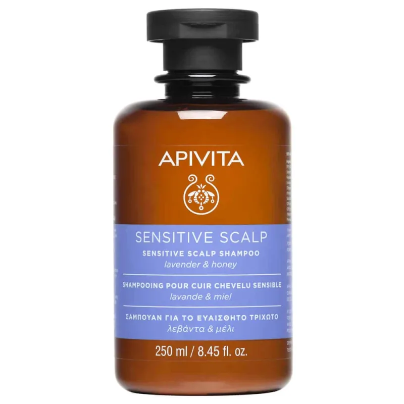 Șampon pentru scalp sensibil Apivita cu lavandă și miere 250ml — preț și oferte