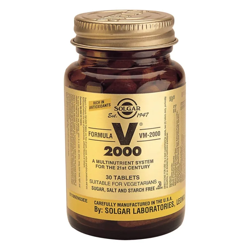 Solgar Formula VM 2000 30tabs — preț și oferte