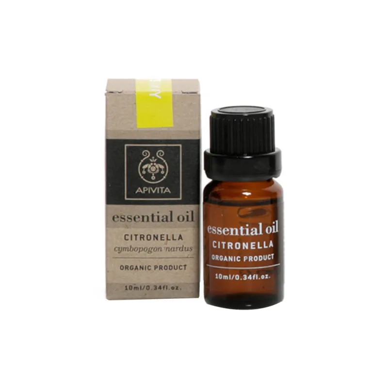 Apivita Organic Essential Oil Citronella Citronella Citronella10ml — preț și oferte