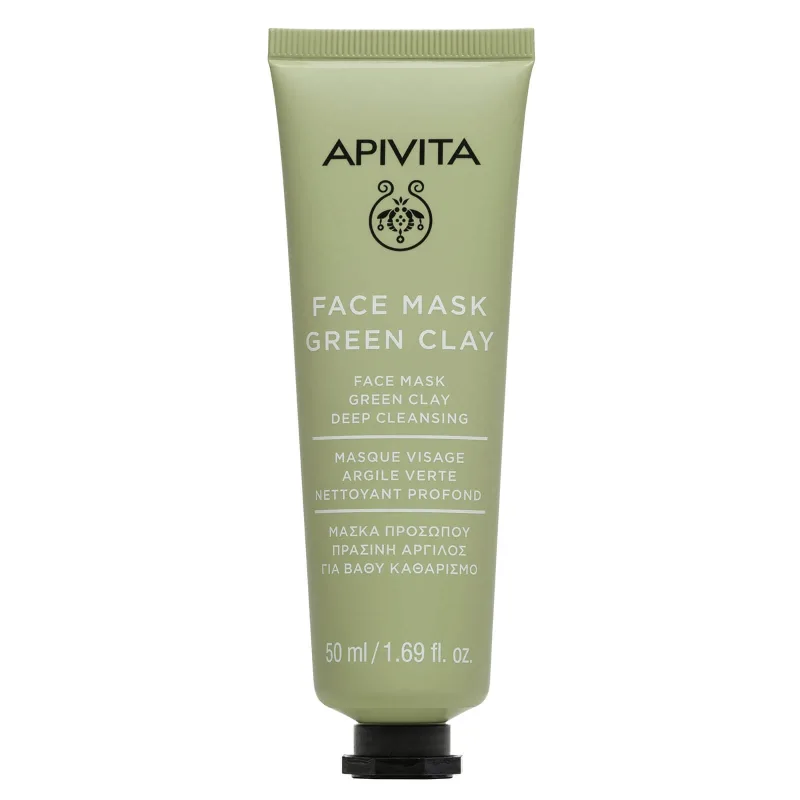 Apivita Mască de curățare profundă cu argilă verde 50ml — preț și oferte