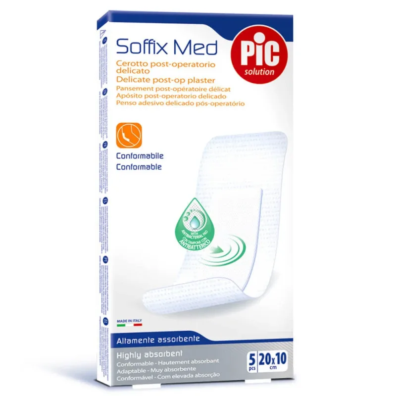 Pic Soffix Med 20x10cm 5pcs bandă adezivă adezivă sterilă — preț și oferte
