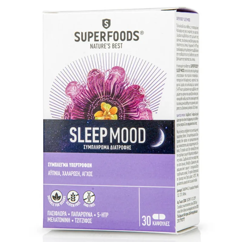 Superalimente Sleep Mood 30 Caps — preț și oferte