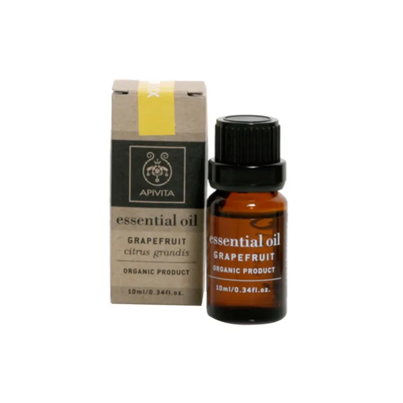 Apivita Organic Grapefruit Ulei esențial organic Grapefruit 10ml — preț și oferte