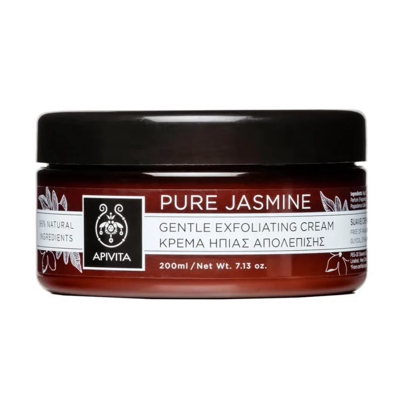 Apivita Pure Jasmine Cremă de exfoliere ușoară 200ml — preț și oferte