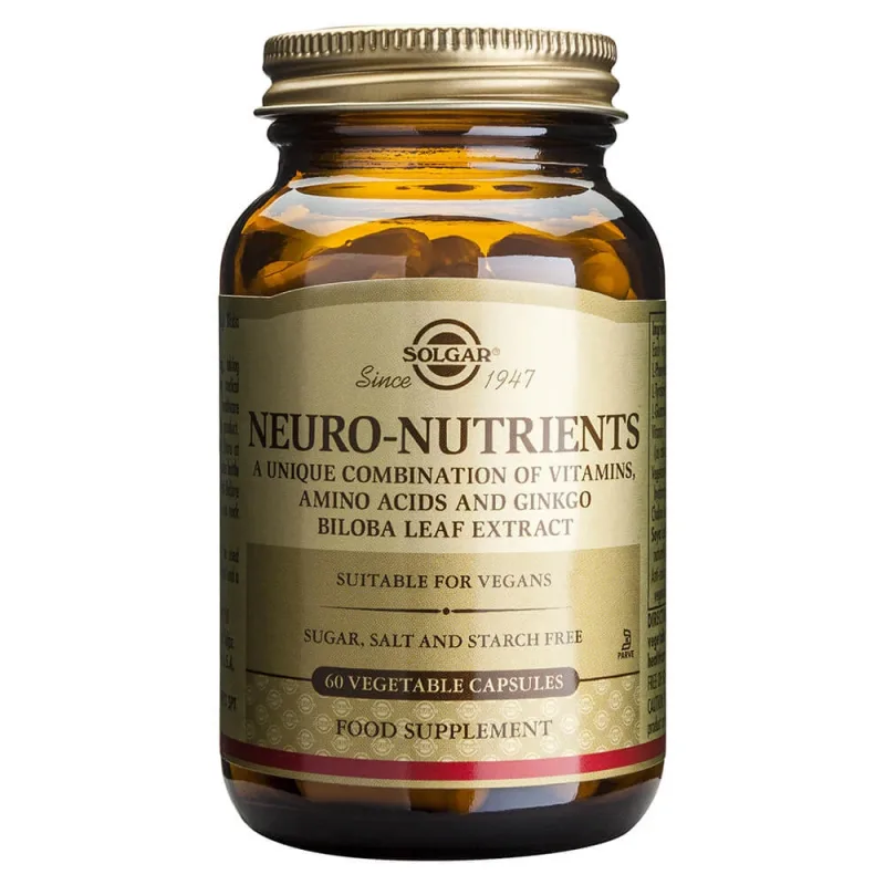 Solgar Neuro Nutrienți 60caps — preț și oferte