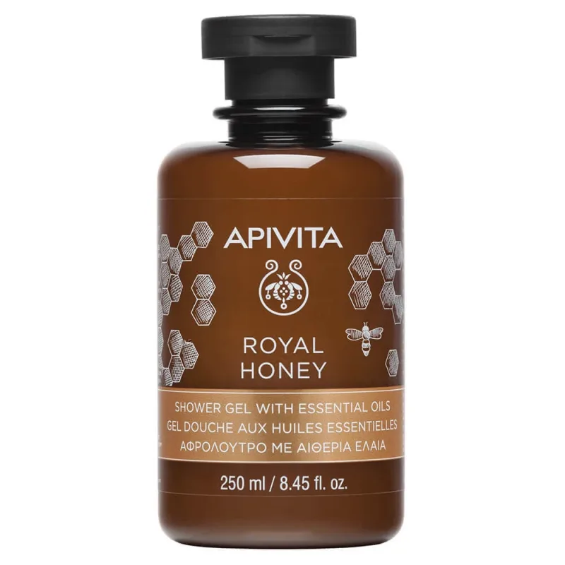 Apivita Royal Honey Gel de duș cremos cu miere și uleiuri esențiale 250ml — preț și oferte