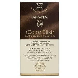 Apivita My Color Elixir Permanent Hair Color N7,77 Blonde bej intens