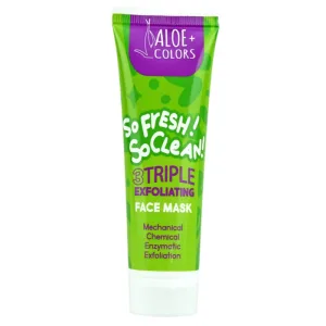 Aloe+ Colors Mască de față triplu exfoliantă 60ml
