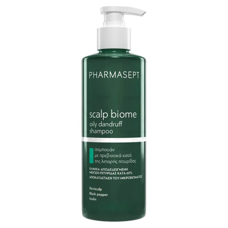 Șampon pentru mătreață grasă Pharmasept Scalp Biome 400ml — preț și oferte