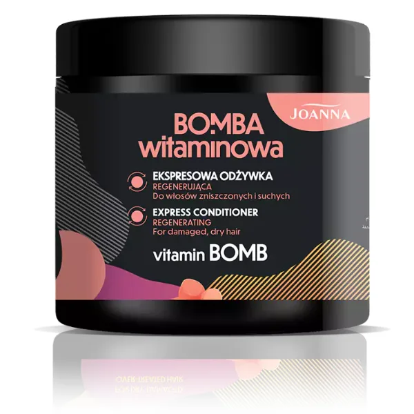 Balsam expres regenerator Vitamin Bomb, Joanna | 500 g JOANNA INFINITY — preț și oferte