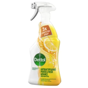 Dettol Power & Fresh Spray de curățare generală Lemon & Lime 500ml