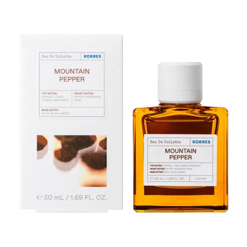 Korres Apă de toaletă Parfum pentru bărbați Mountain Pepper 50ml — preț și oferte