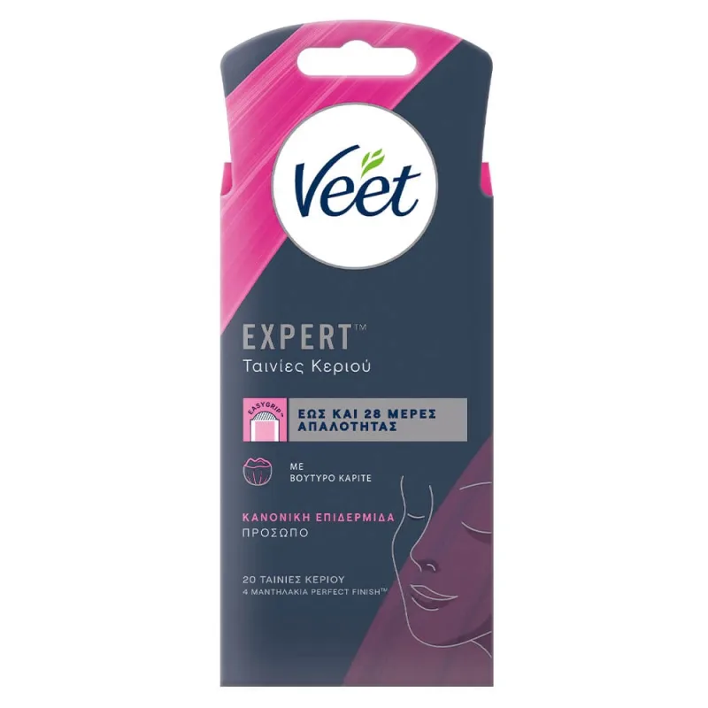 Veet Expert Benzi de ceară pentru față Piele normală 20pcs — preț și oferte