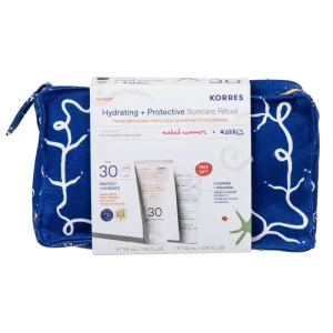Korres Promo Pack Cremă de față cu protecție solară cu iaurt SPF30 50ml & Cremă de curățare cu spumă probiotică cu iaurt grecesc GRATUITĂ 20ml