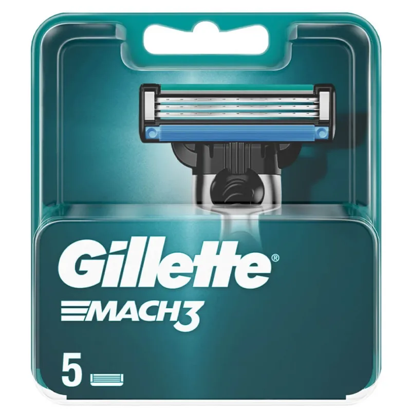 Gillette Mach 3 Piese de schimb 5pcs — preț și oferte