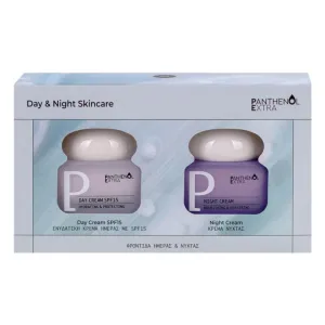 Panthenol Extra Promo Pack Cremă de zi SPF15 50ml & Cremă de noapte 50ml