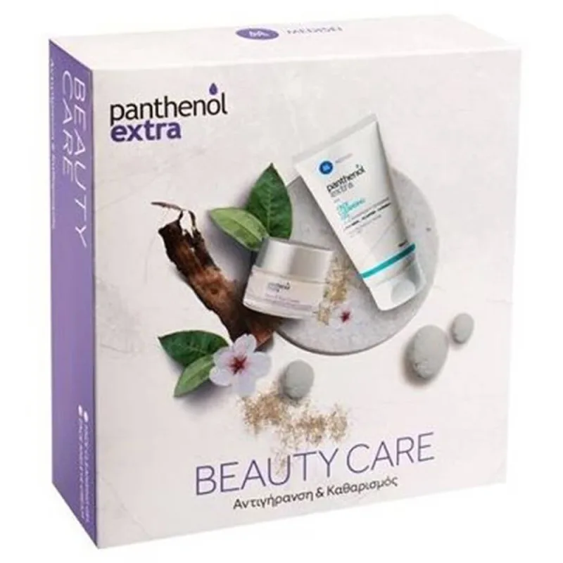 Panthenol Extra Promo Pack Îngrijirea frumuseții Crema de față și ochi 50ml & Gel de curățare a feței 150ml — preț și oferte