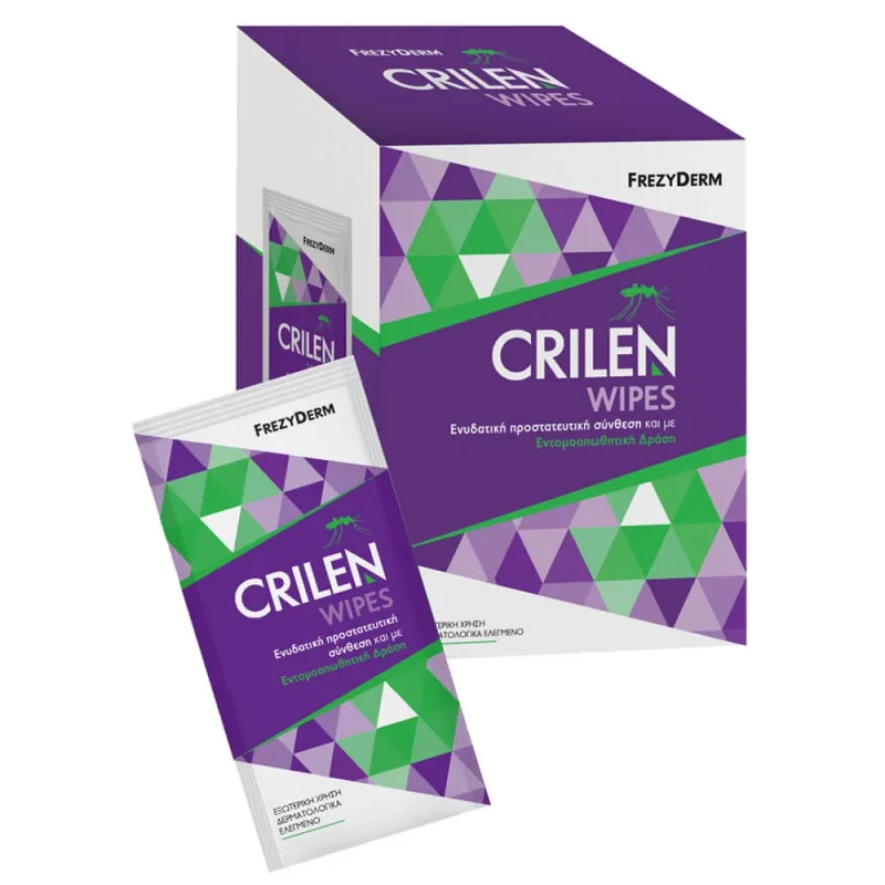 Frezyderm Crilen Wipes Șervețele umede în plicuri individuale 20pcs. — preț și oferte