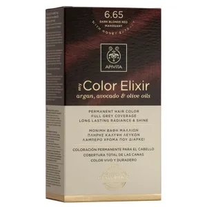Apivita My Color Elixir Permanent Hair Color N6,65 Roșu intens