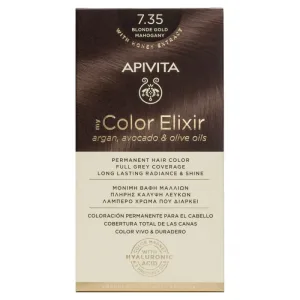 Apivita My Color Elixir Permanent Hair Color N7,35 Honey blonde mahogany