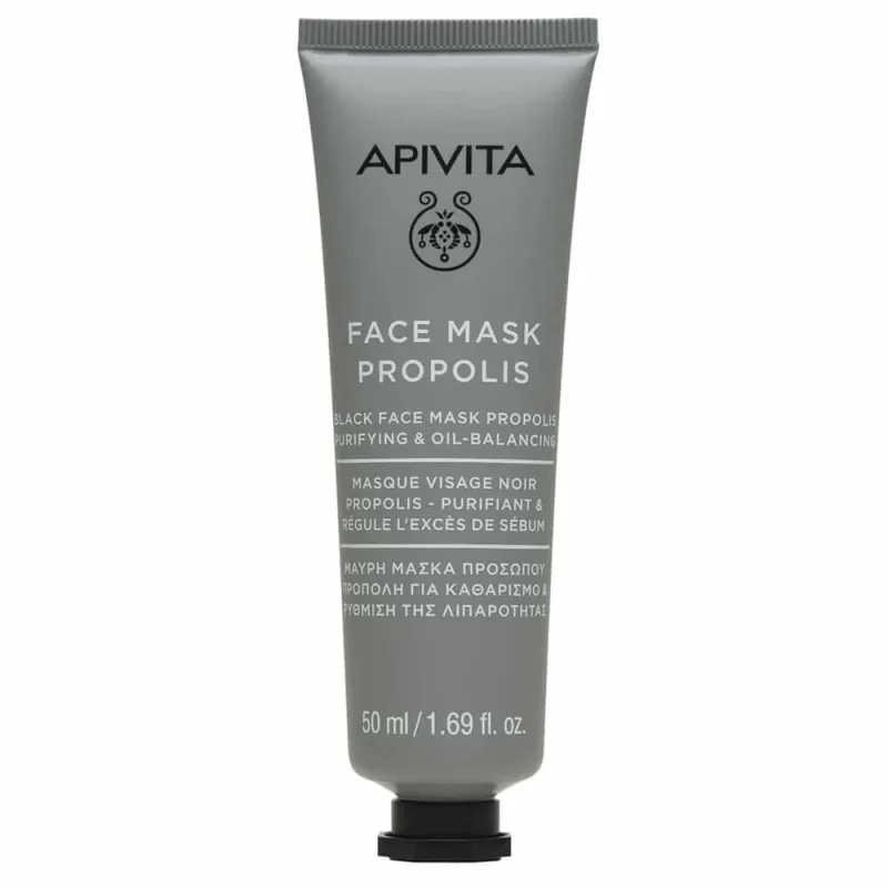 Apivita Black Cleansing & Oily Mask cu propolis 50ml — preț și oferte