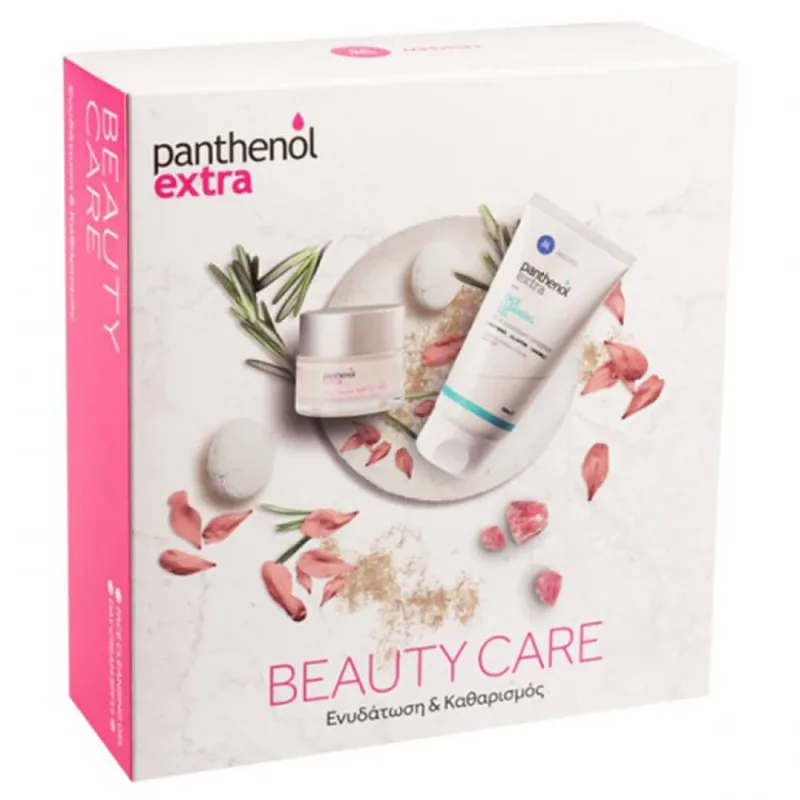 Panthenol Extra Promo Pack Beauty Care Day Cream SPF15 50ml & Face Cleansing Gel 150ml — preț și oferte
