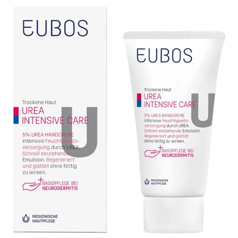 Eubos Urea 5% Cremă de mâini pentru îngrijire intensivă 75ml — preț și oferte