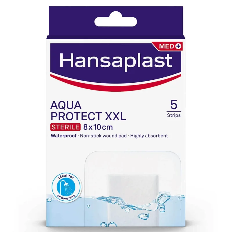 Hansaplast Aqua Protect XXL Pads impermeabile 8x10cm 5pcs — preț și oferte