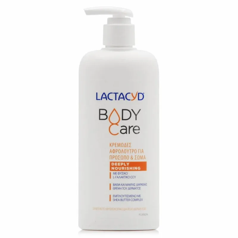 Lactacyd Body Care Gel de duș cremos pentru față și corp, hrănitor în profunzime 300ml — preț și oferte