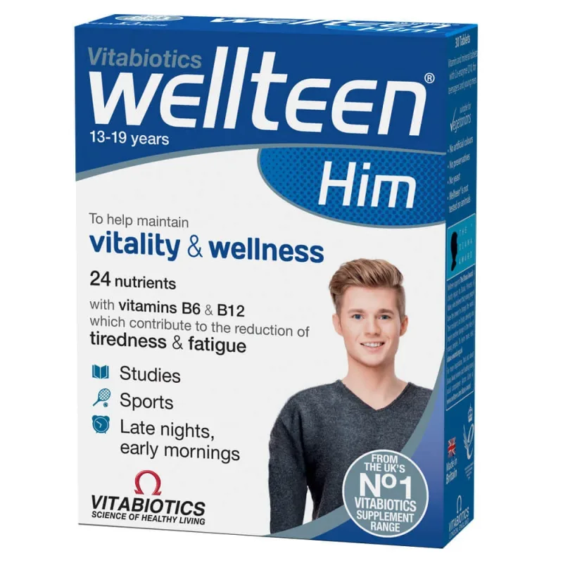 Vitabiotics Wellteen Him 30tabs — preț și oferte