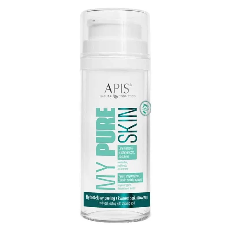 Apis My Pure Skin Hydrogel scrub cu acid shikimic, 100 ml — preț și oferte