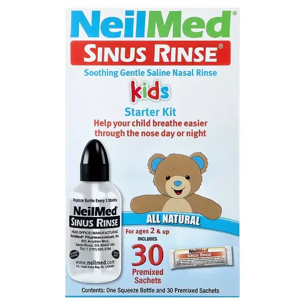 NeilMed Sinus Rinse Kids Starter Kit 30sach — preț și oferte