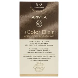 Apivita My Color Elixir Permanent Hair Color N8.0 Blond deschis