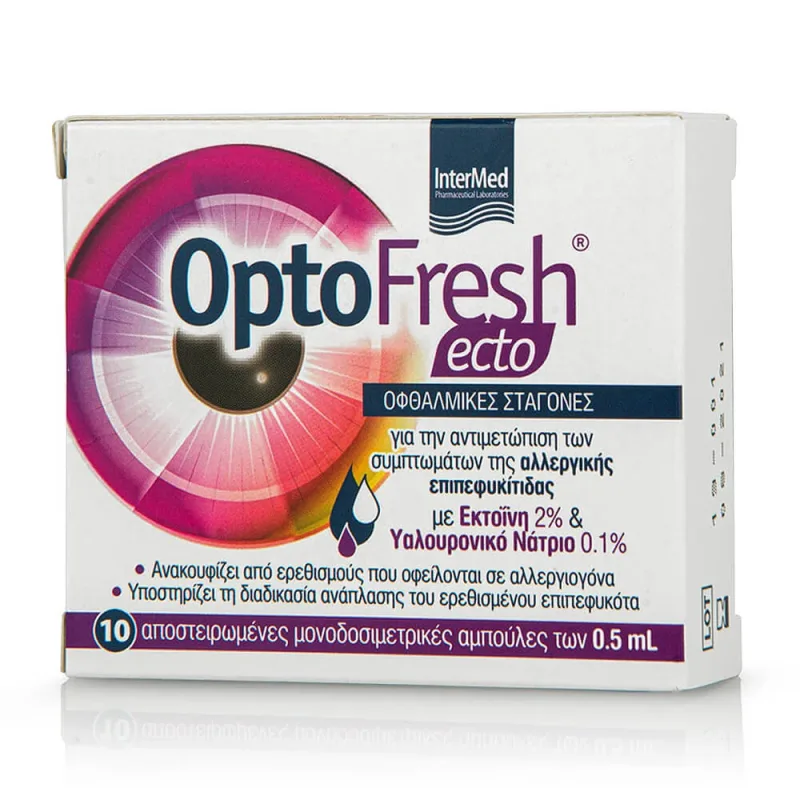 Intermed Optofresh Ecto Eye Drops 10ampsx0,5ml — preț și oferte