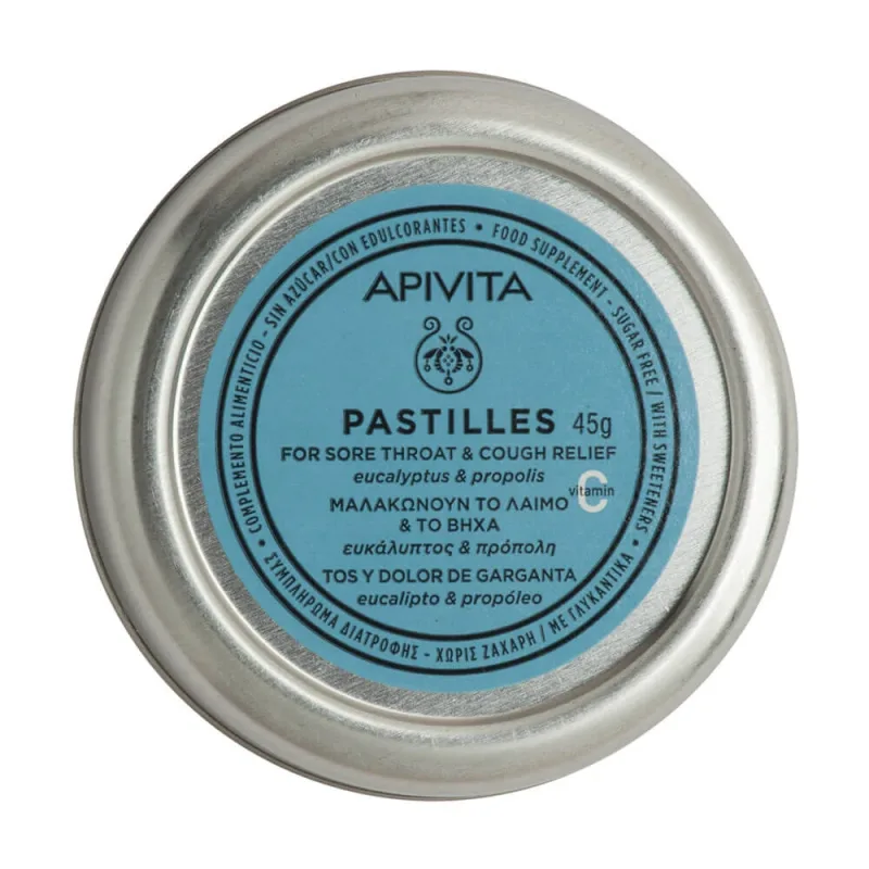 Apivita Pastile cu Eucalipt și Propolis 45gr — preț și oferte