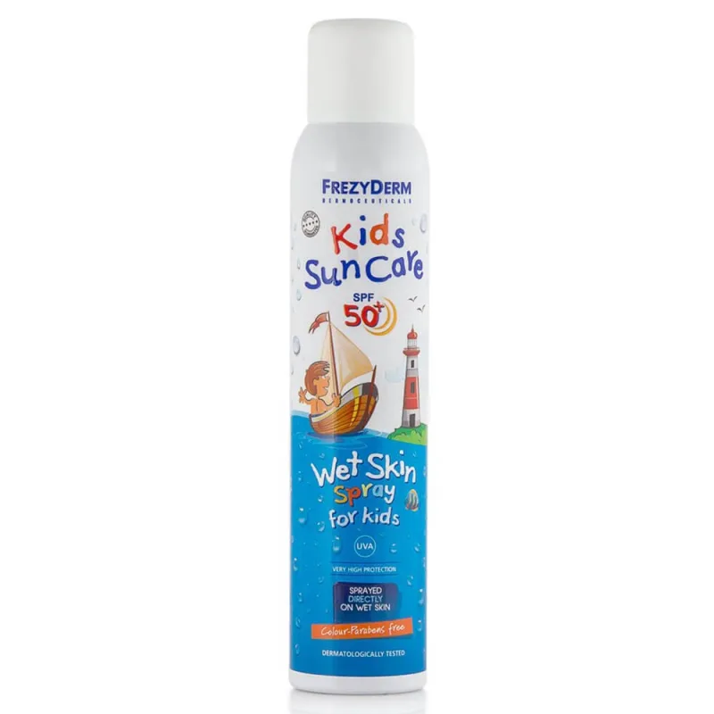 Frezyderm Kids Sun Care Wet Skin Spray SPF50 200ml — preț și oferte