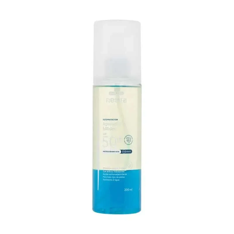 Nesira Biphasic Sunscreen Water Spf50+ , 200 ml — preț și oferte