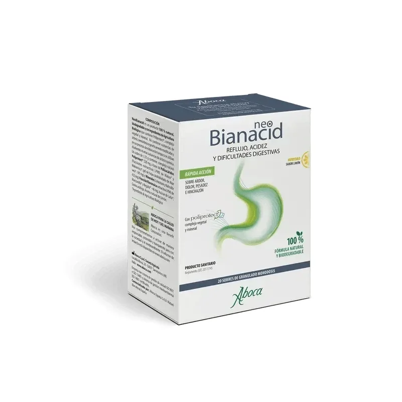 Aboca Neobianacid Lemon, 20 plicuri — preț și oferte