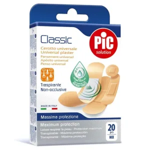 Pansamente universale Pic Classic 20 benzi 4 mărimi