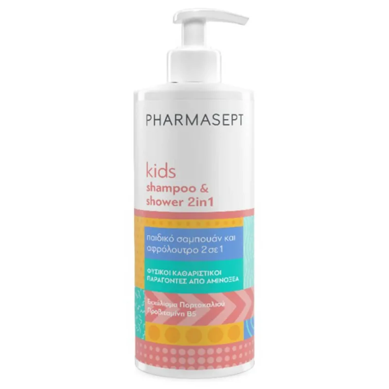 Șampon și duș pentru copii Pharmasept 2in1 500ml — preț și oferte