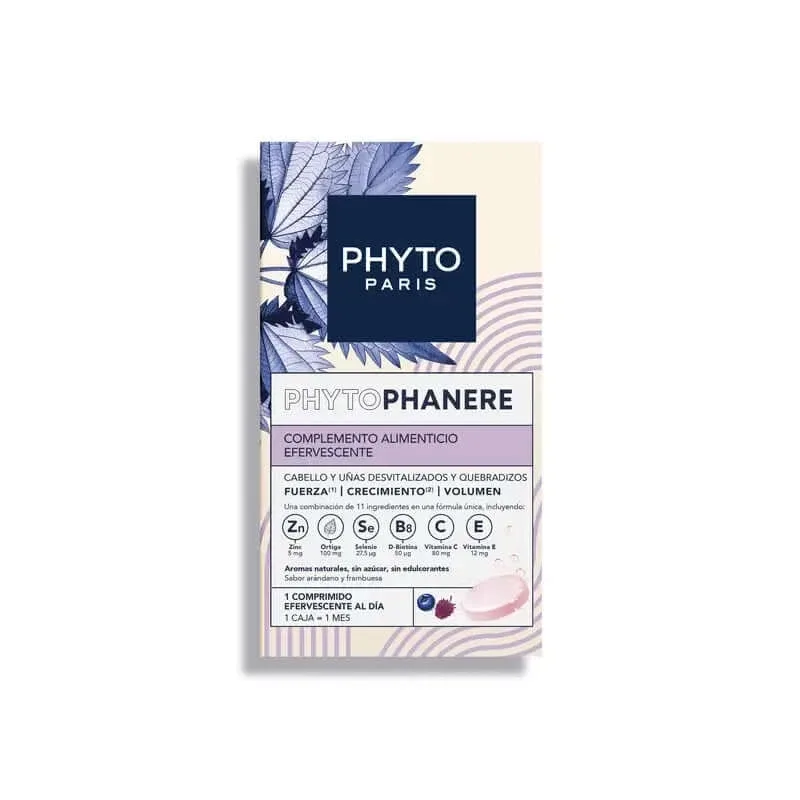 Phyto Phytophanere Supliment alimentar efervescent, 30 capsule — preț și oferte