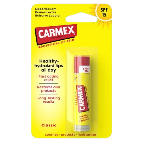 Balsam reparator pentru buze uscate si crapate SPF 15, Carmex | 4.25 g CARMA LABORATORIES — preț și oferte