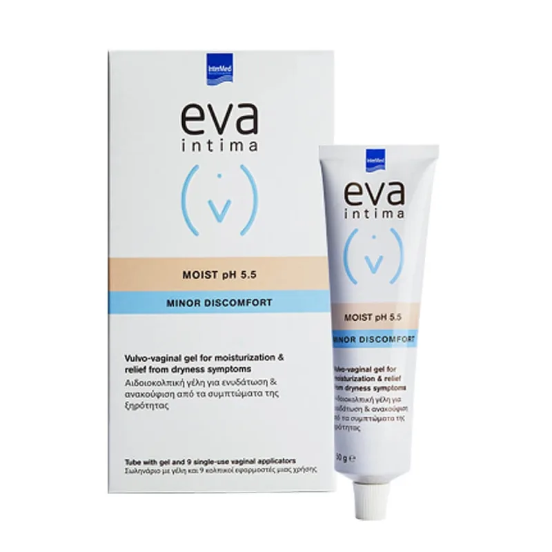 Eva Intima Moist Gel 50gr + 9 aplicatoare — preț și oferte