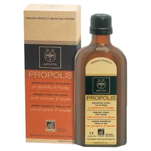 Apivita Organic Thyme & Propolis Thyme Throat Syrup 150ml