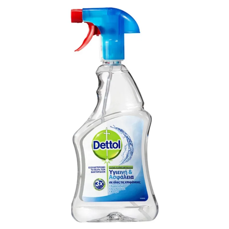 Dettol Spray Antibacterian Dezinfectant de suprafață Sănătate și siguranță 500ml — preț și oferte