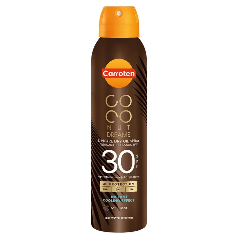 Carroten Coconut Dreams Suncare Dry Oil SPF30 150ml — preț și oferte
